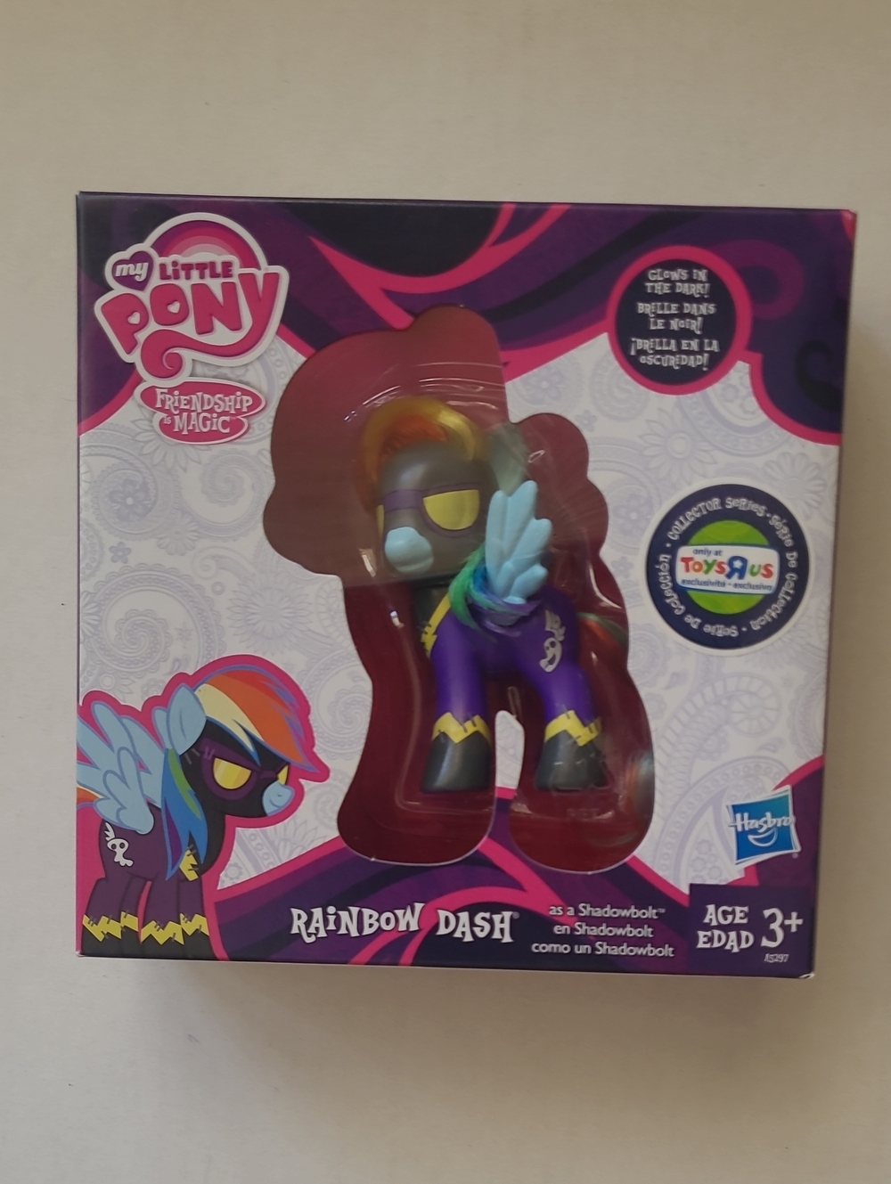 My Little Pony Collector Series Rainbow Dash as Shadowbolt Exclusive Figure new
